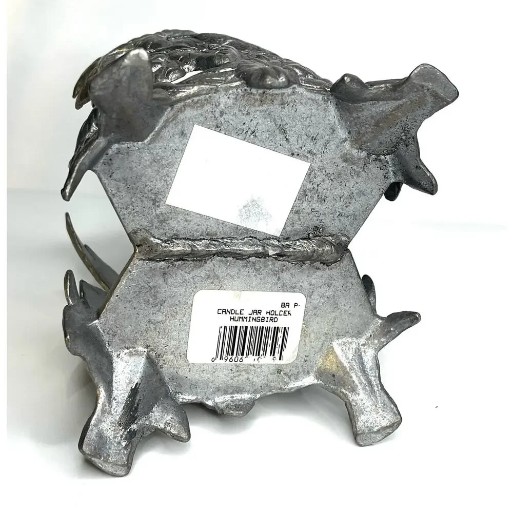 Carson Hummingbird Jar Candle Holder 4.25